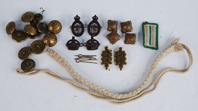 Lot 316 - A collection of military insignia, to include...