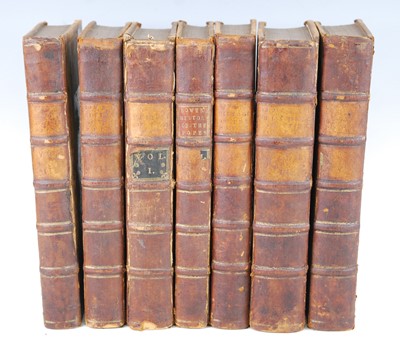 Lot 2003 - Bower, Archibald, The History of the Popes,...