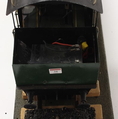 Lot 34 - 5-inch gauge battery operated, kit built and...