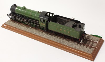 Lot 35 - 3.5 inch gauge live steam kit built model of a...