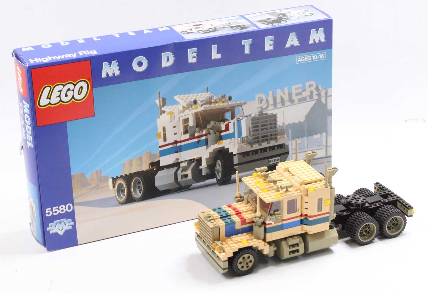 Lot 1777 - Lego No.5580 Model Team Highway Rig, appears...