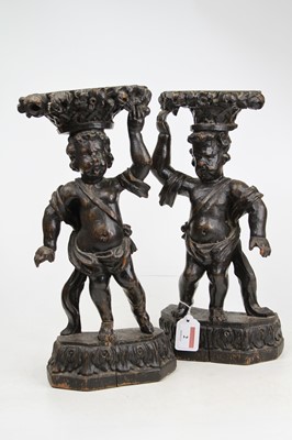 Lot 2 - A pair of Victorian Staffordshire flat back...