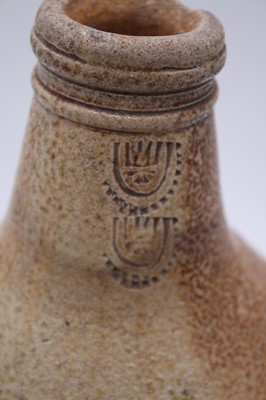 Lot 28 - An 18th century German salt glazed stoneware...