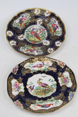 Lot 29 - A 19th century porcelain cased mantel clock,...