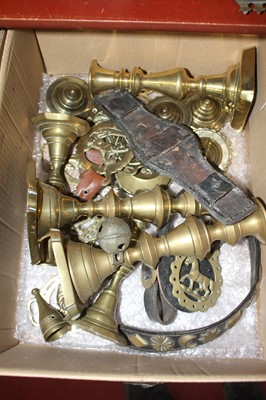 Lot 88 - A collection of 19th century and later brassware