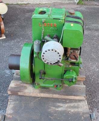 Lot 46 - Lister D Stationary Engine, free running