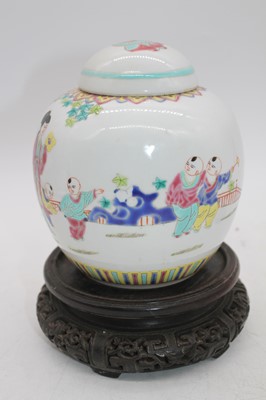 Lot 110 - A collection of Asian items to include Chinese...