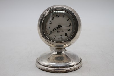 Lot 329 - An early 20th century travel clock having a...