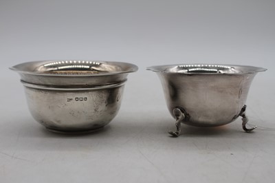 Lot 336 - A George V silver bowl having presentation...