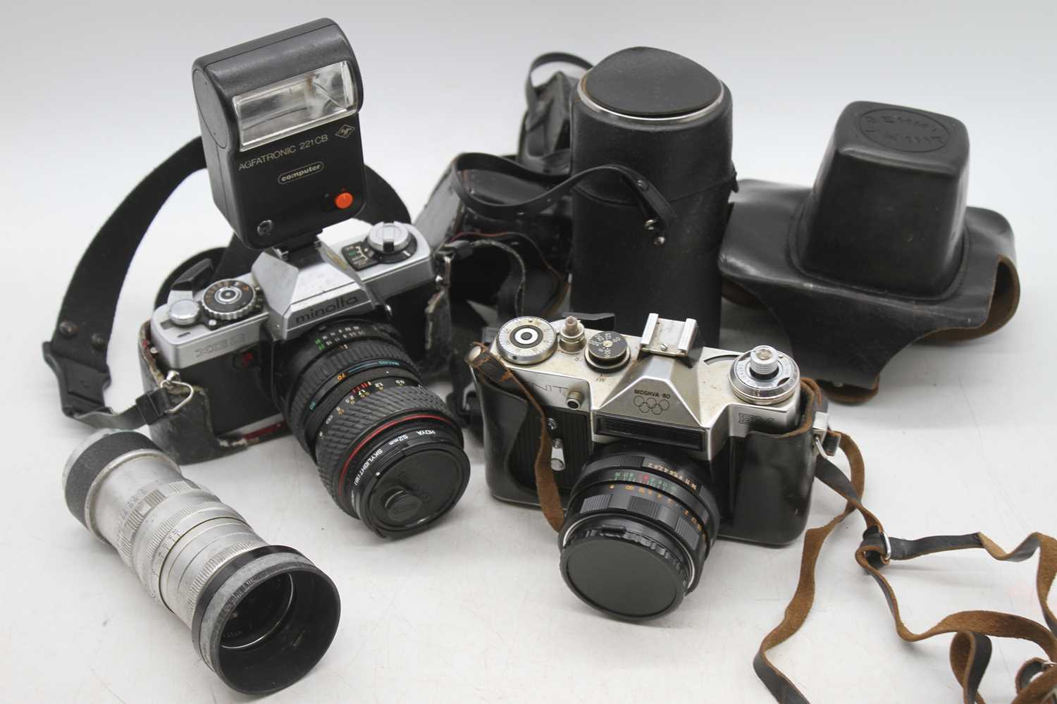 Vintage authentic camera lot