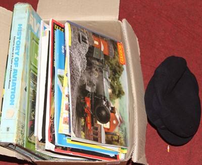 Lot 581 - One box of mixed Hornby ephemera and books...