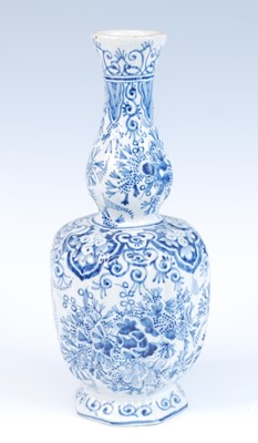 Lot 2163 - A Delft blue and white vase, circa 1770, of...