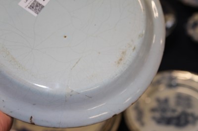 Lot 2097 - A Bristol polychrome delftware plate, probably...