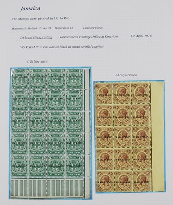 Lot 434 - Jamaica, a collection of stamps mostly with...