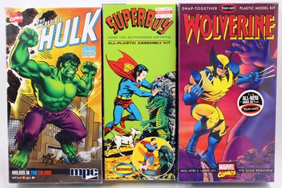 Lot 985 - A collection of Marvel and Super Hero related...