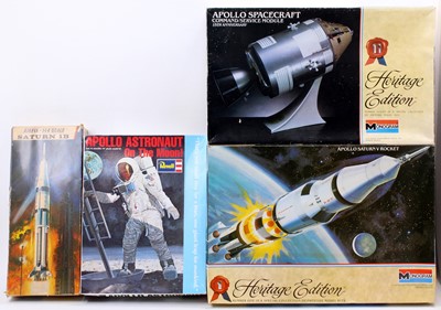 Lot 969 - A collection of Airfix, Revell and Monogram...