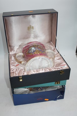 Lot 109 - A Spode Royal commemorative loving cup, cased;...