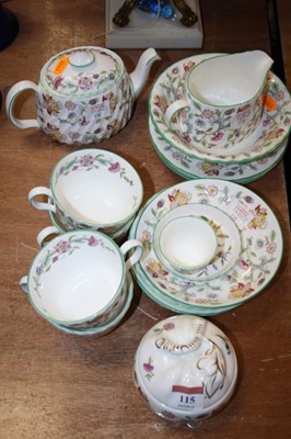 Lot 115 - A collection of Minton Haddon Hall pattern...