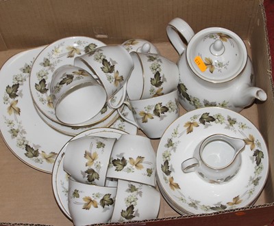 Lot 157 - A Royal Doulton Larchmont pattern tea service