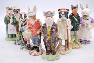 Lot 178 - A collection of eight Beswick animal figures,...