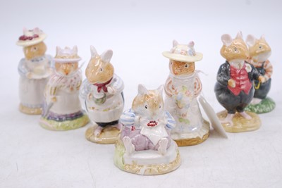 Lot 213 - A set of seven Royal Doulton Brambly Hedge...