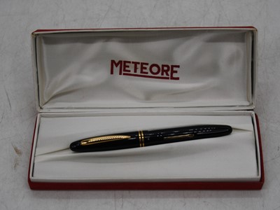 Lot 267 - A Meteore fountain pen, having 18ct gold nib,...