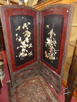 Lot 1218 - An early 20th century Japanese floral relief...