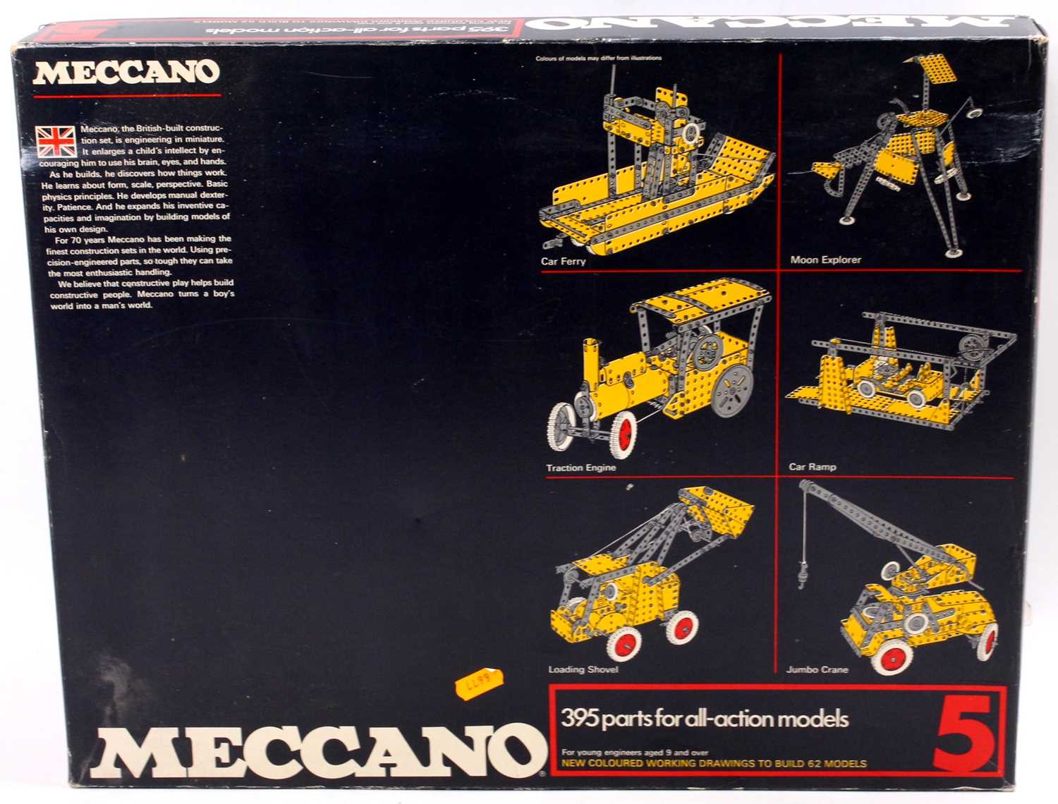 Lot 1806 - A Meccano 1980's No.5 construction gift set...