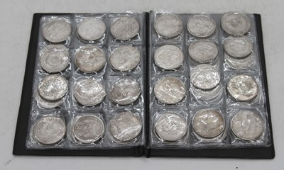 Lot 404 - A folder of reproduction coins