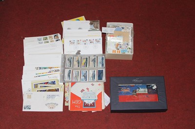 Lot 489 - A collection of vintage stamps and first day...