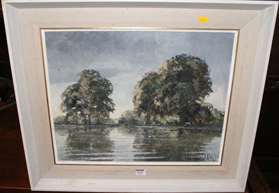 Lot 1002 - Cavendish Morton (1911-2015) - River landscape,...