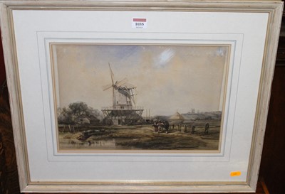 Lot 1035 - Charles Hoguet, German, 1821-1870 - landscape...