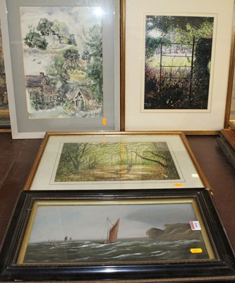 Lot 1041 - Assorted pictures and prints to include...