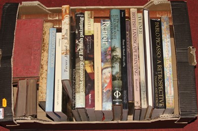 Lot 622 - A box containing mainly art reference books