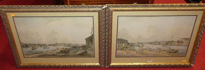 Lot 1118 - After Fred Martin - Pair; Stockholm, prints,...