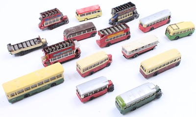 Lot 577 - 15 various 1/43 scale white metal and resin...