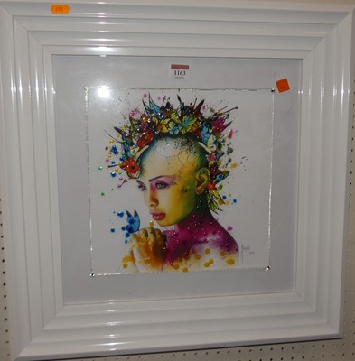 Lot 1163 - After Patrice Murciano - Bright coloured bust...