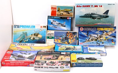 Lot 949 - One box containing 12 various boxed military...