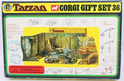 Lot 1502 - Corgi Toys Gift Set 36 Tarzan, contains Jungle...