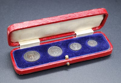 Lot 2444 - Great Britain, 1930 Maundy Money four coin set,...