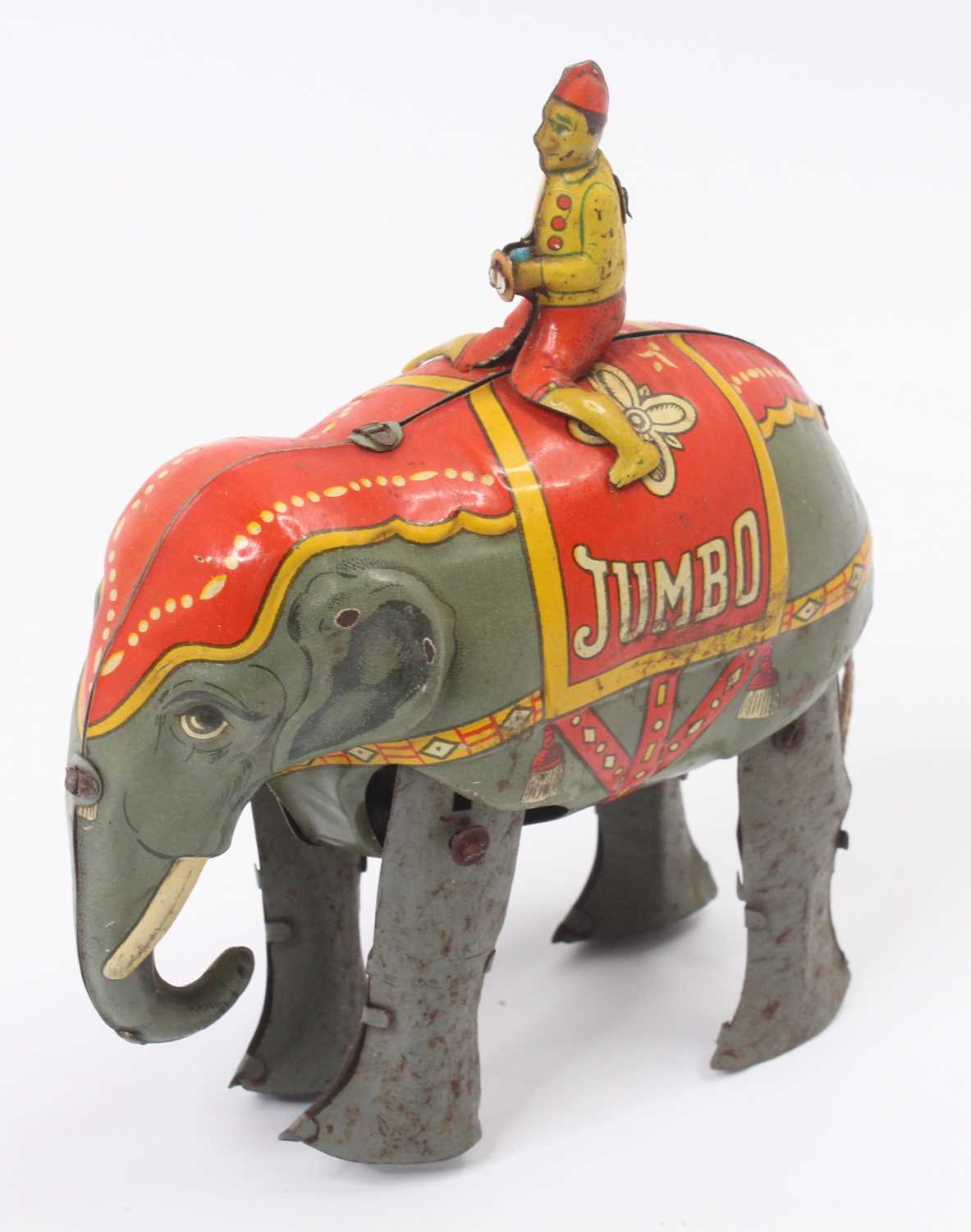 Lot 1677 - Blomer & Schüler tinplate clockwork Jumbo...