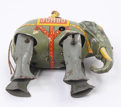 Lot 1677 - Blomer & Schüler tinplate clockwork Jumbo...