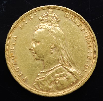 Lot 2395 - Great Britain, 1890 gold full sovereign,...