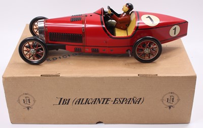 Lot 1682 - Paya, Spain, large tinplate clockwork Bugatti...