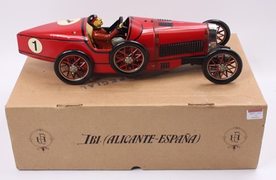 Lot 1682 - Paya, Spain, large tinplate clockwork Bugatti...