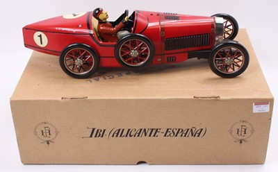 Lot 1682 - Paya, Spain, large tinplate clockwork Bugatti...