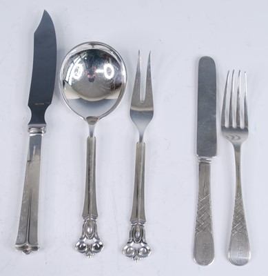 Lot 171 - A collection of 20th century silver plated...