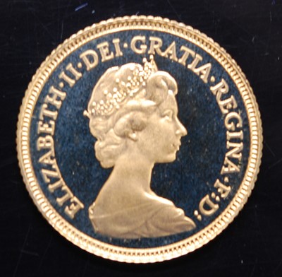 Lot 2205 - Great Britain, 1980 gold half sovereign,...