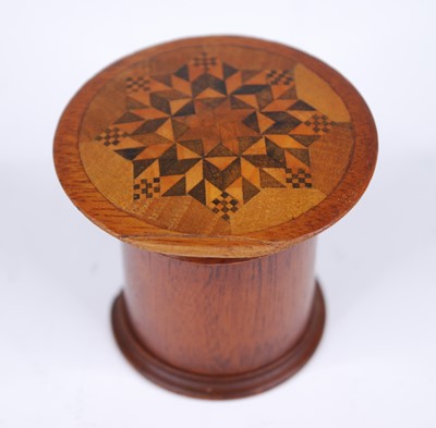 Lot 2441 - A Victorian mahogany and Tunbridge ware...