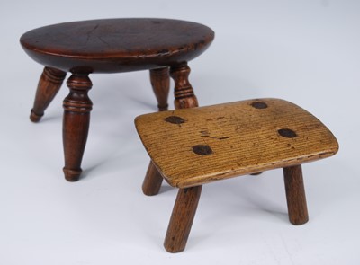 Lot 2494 - An early 19th century provincial elm small...